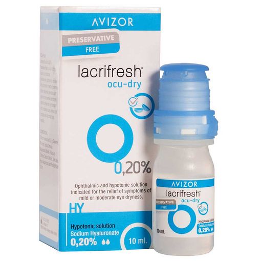 Avizor Lacrifresh Ocu-Dry 0.2% eye drops (bottle)