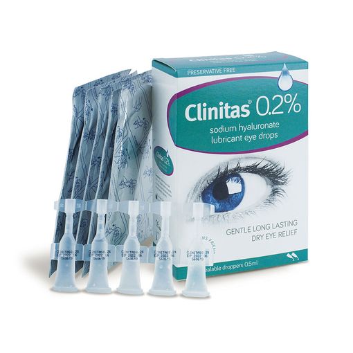 Clinitas 0.2% eye drops (vials) image 1