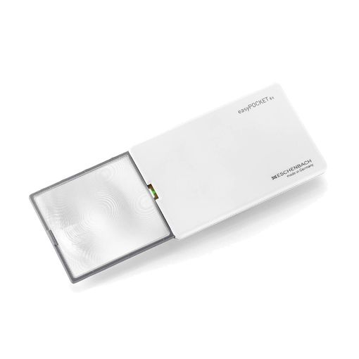 Eschenbach easyPOCKET LED illuminated 'credit card' pocket magnifier 6x