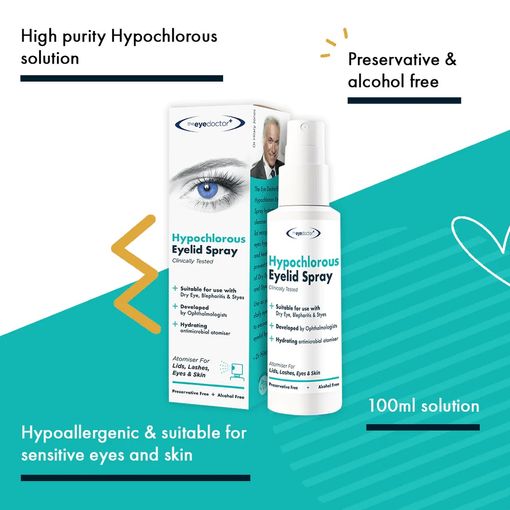Eye Doctor Hypochlorous eyelid spray