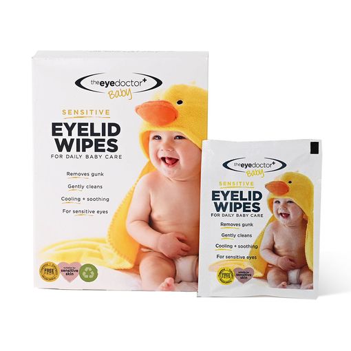 Eye Doctor Baby/sensitive lid wipes image 1
