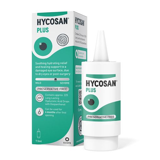 Hycosan Plus eye drops