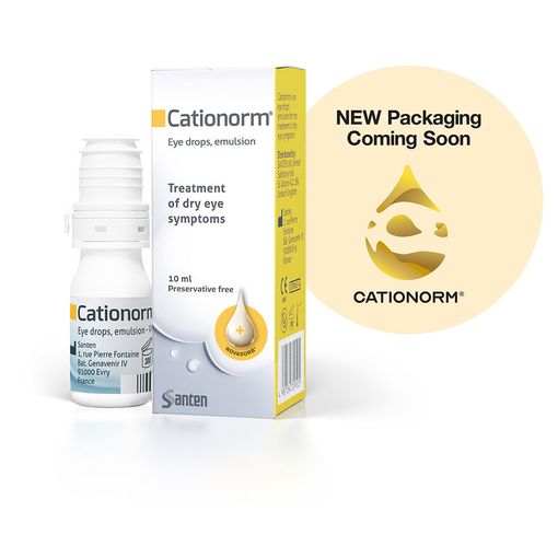 Cationorm eye drops (triple action formula)