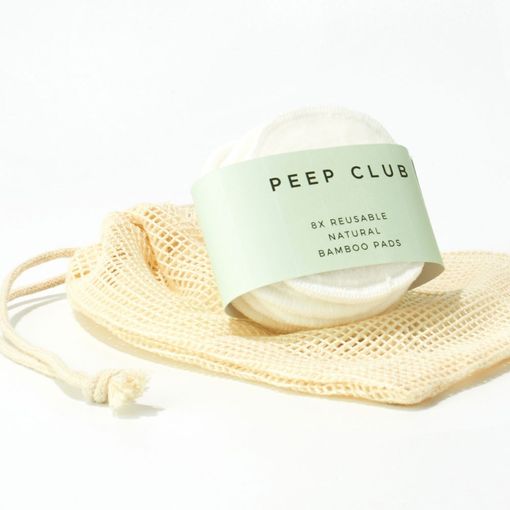 Peep Club Reusable velvet bamboo pads