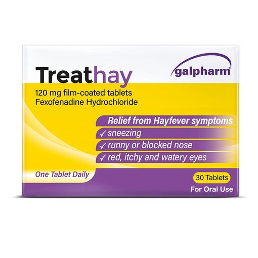 Treathay Fexofenadine hayfever tablets