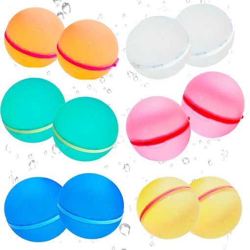 SwimCell Reusable magnetic water balloons (pack of 12)