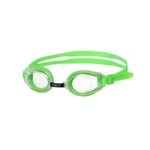 Gator Clear GREEN swimming goggles including prescription lenses