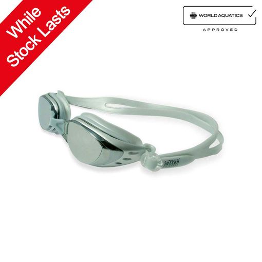 Sutton Swimwear OPT1200M SILVER swimming goggles including prescription lenses