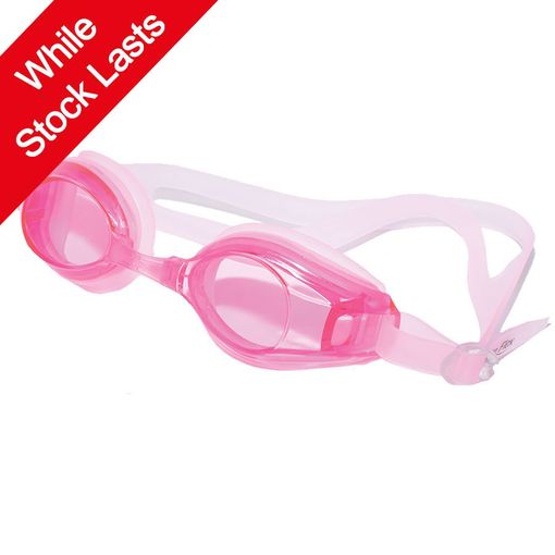 SwimFlex PINK swimming goggles including prescription lenses