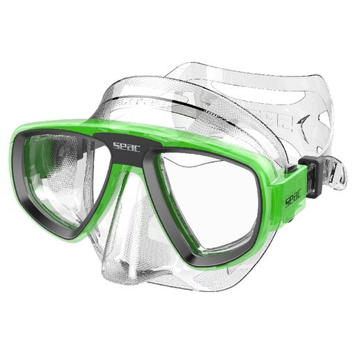 Seac Sub Extreme diving mask including prescription lenses