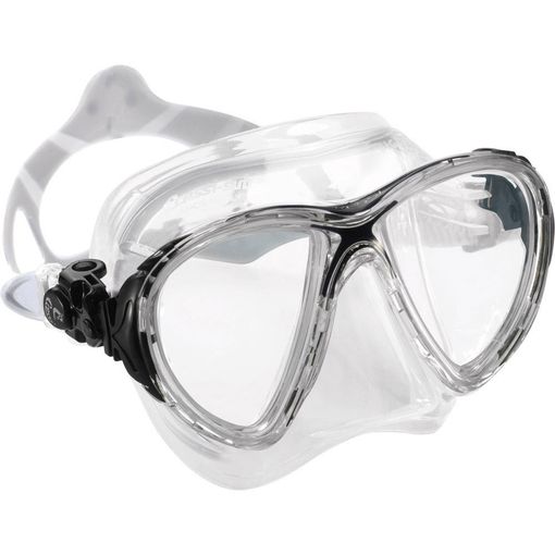 Cressi Big Eyes Evolution Crystal diving mask in Clear/Black