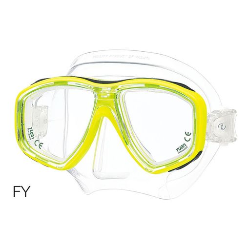 Freedom Ceos (Tusa M-212) diving mask in Yellow