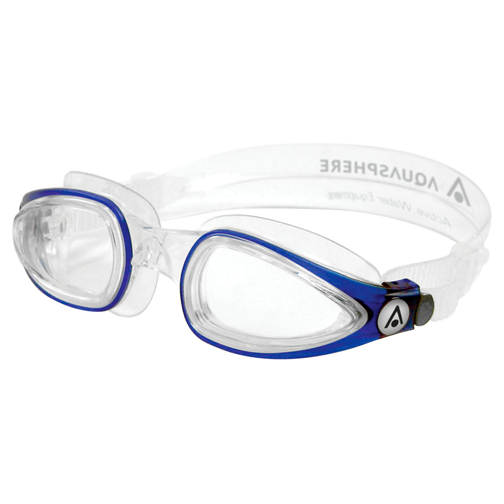 Clear Lens Blue Aqua Sphere Eagle Adult Swim Goggles 